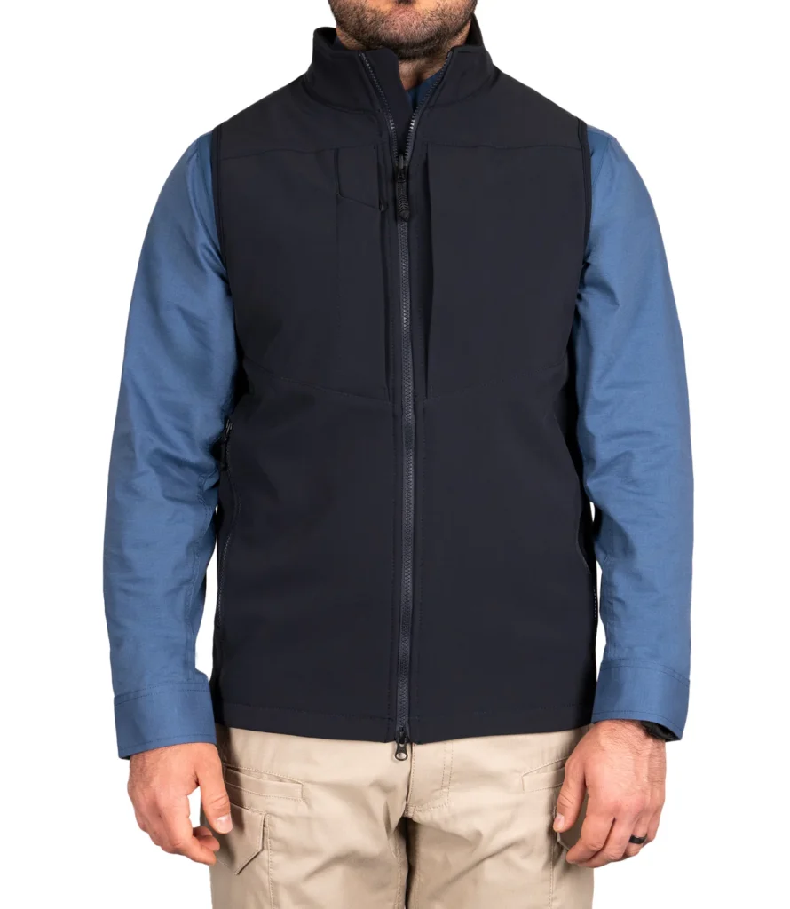 men's tactix softshell vest