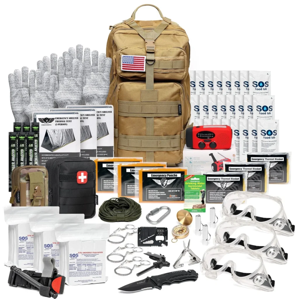 storm ii™ emergency kit – 3 person